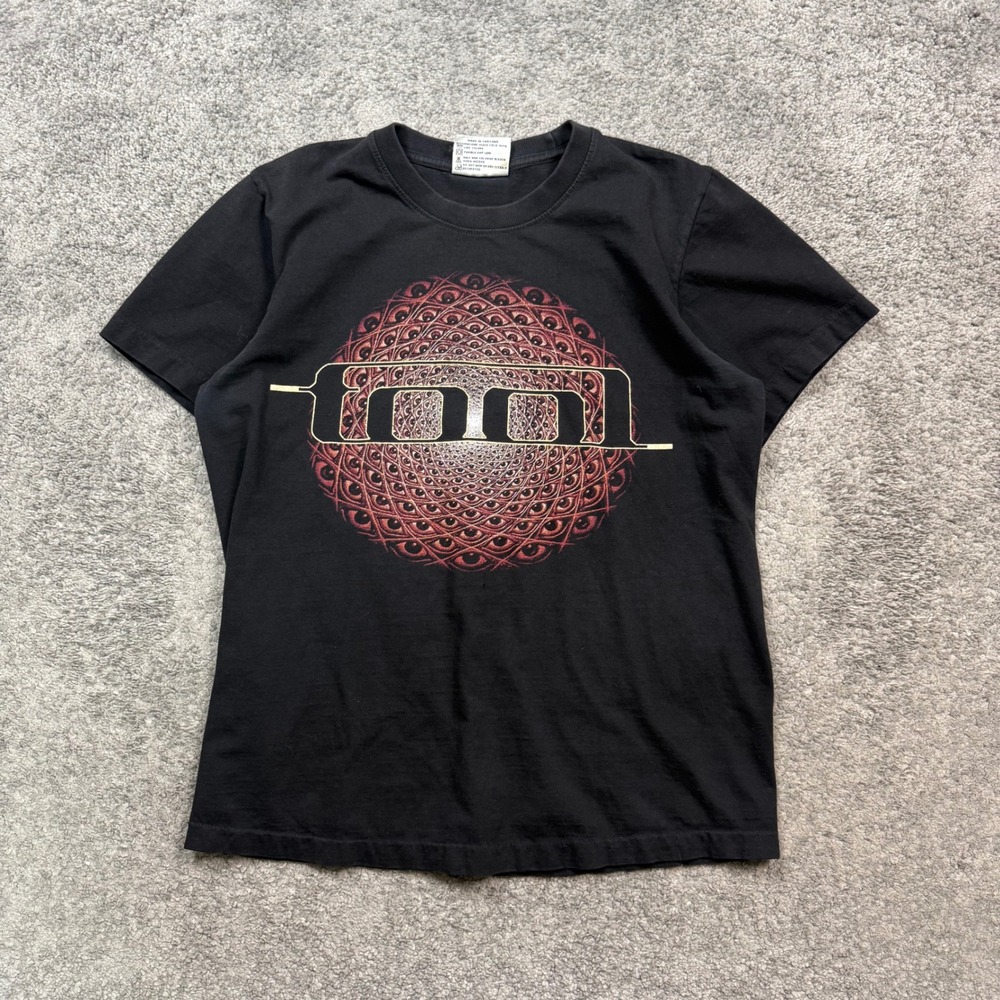 Tool Band T-Shirt Black Size M The Roxx Alex Grey Eye Skull Graphic Vintage
